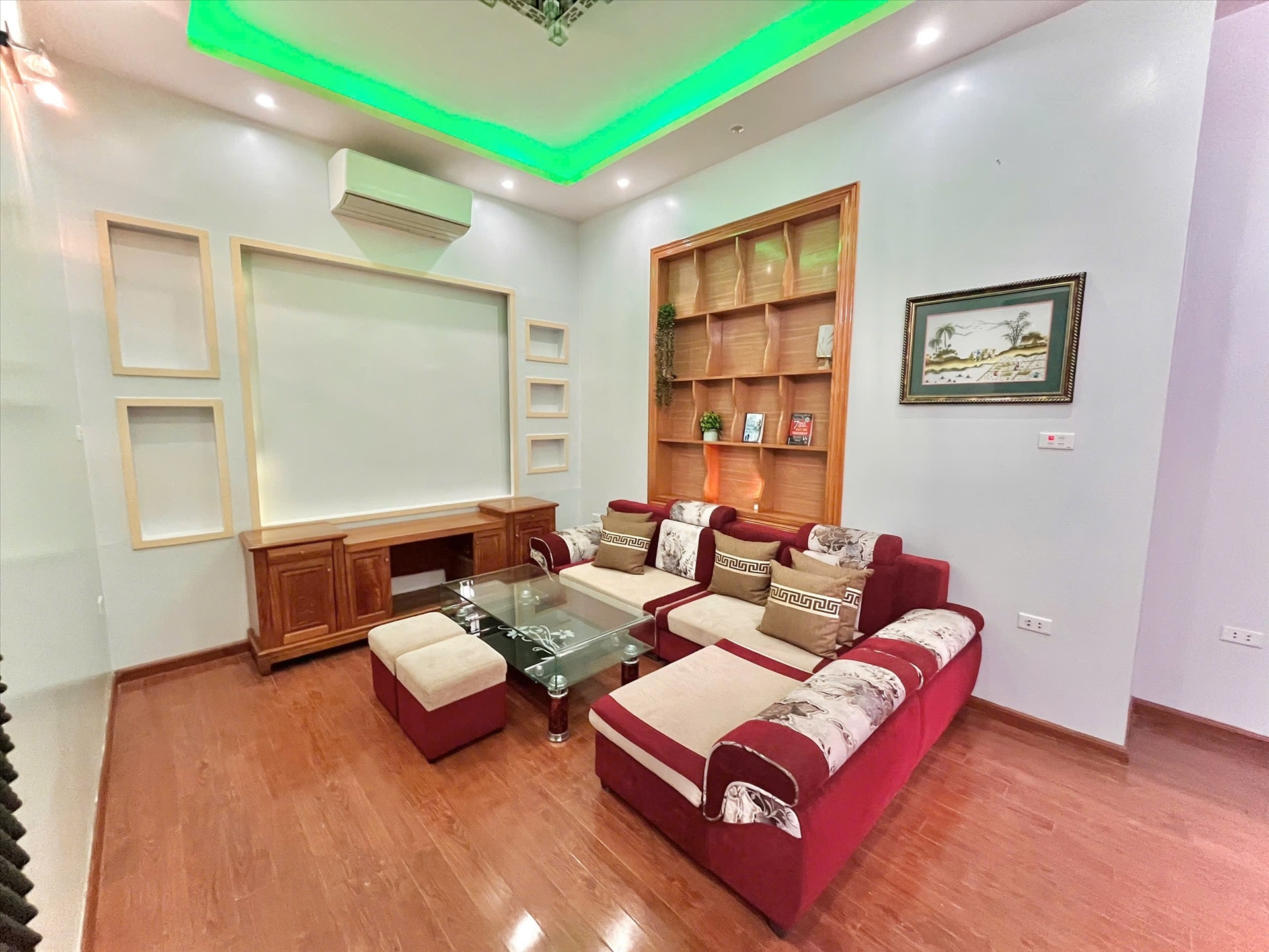 Phòng trọ Studio 25m2 tại Timehouse 3 Phú Mỹ - Nam Từ Liêm - Phòng khách