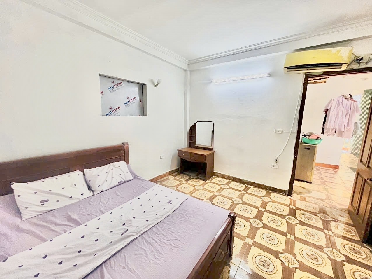 Phòng trọ Studio 20m2 tại Timehouse 5 Mỹ Đình - Nam Từ Liêm - Phòng ngủ