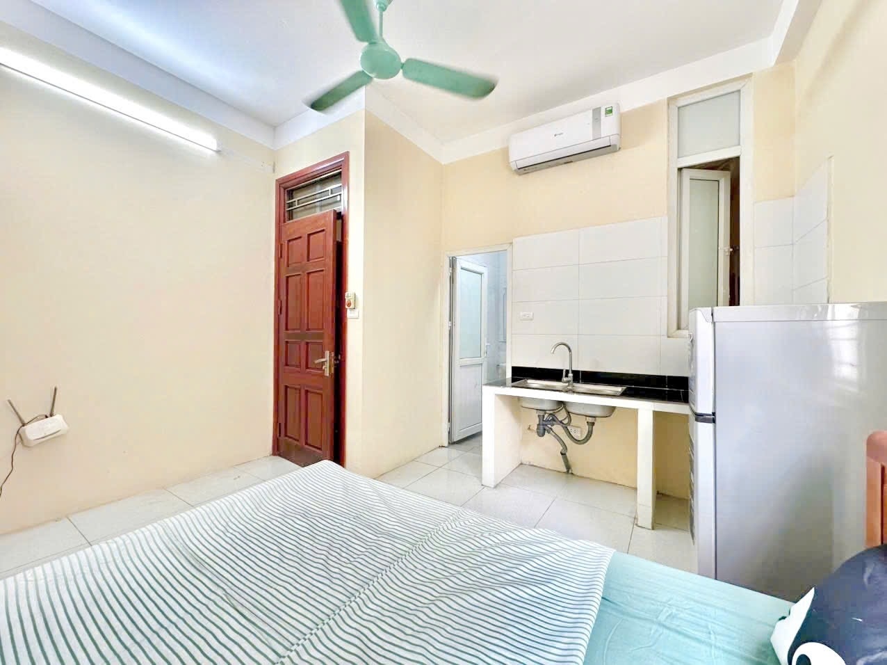 Phòng trọ Studio 25m2 tại Timehouse 3 Phú Diễn - Bắc Từ Liêm - Phòng bếp