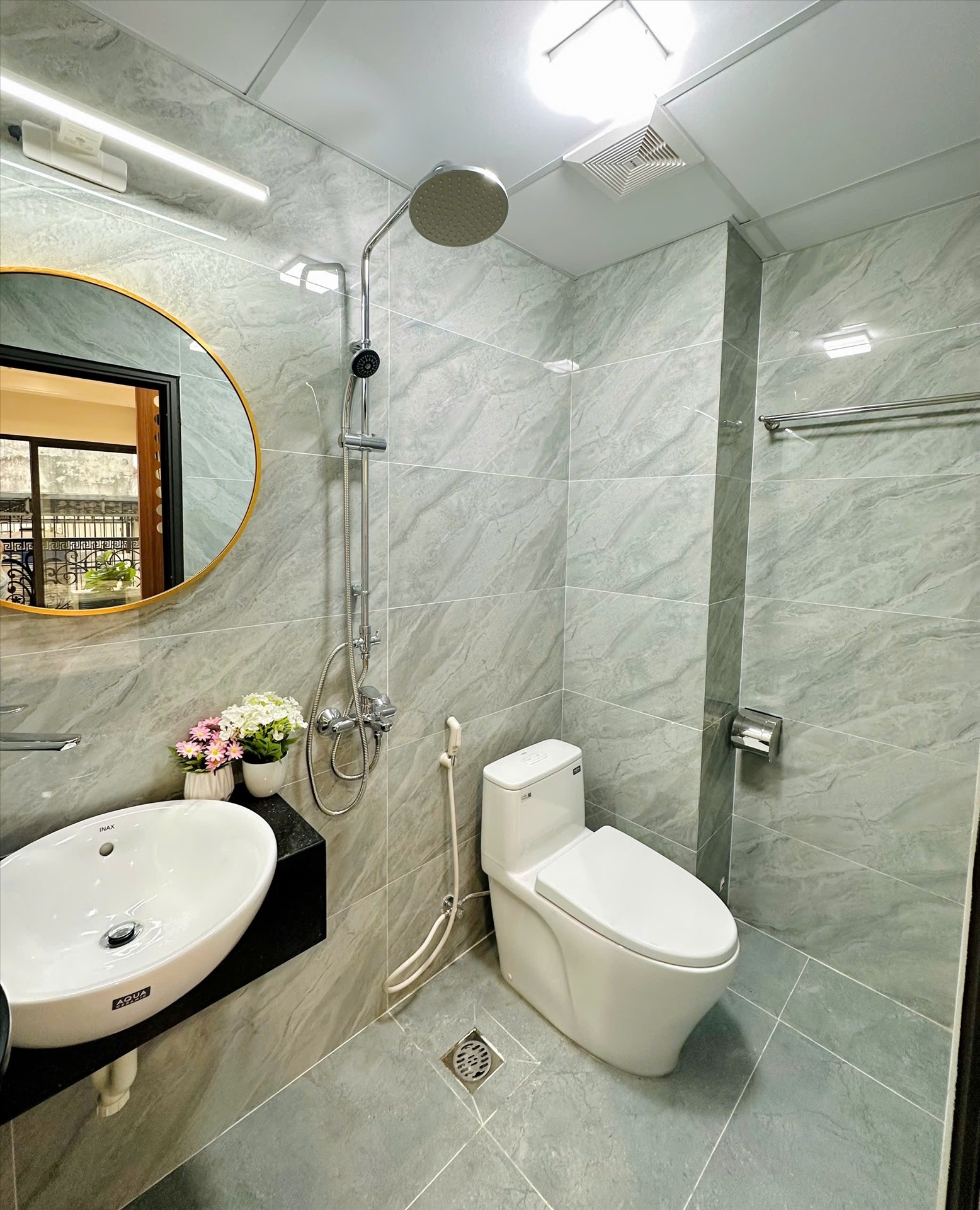 Phòng trọ 1 Phòng ngủ 30m2 tại TT House Trần Duy Hưng - Cầu Giấy - Phòng tắm