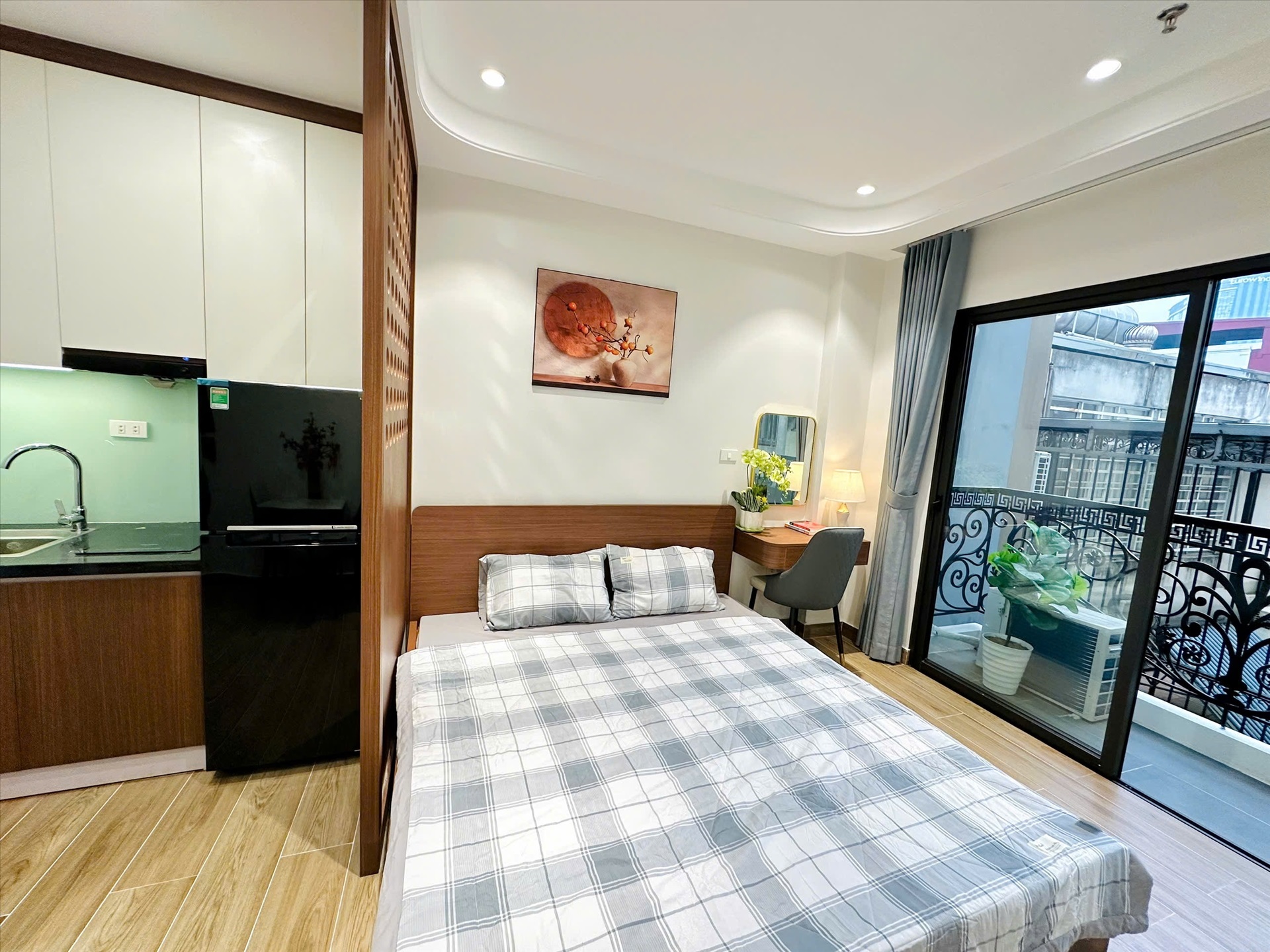 Phòng trọ 1 Phòng ngủ 30m2 tại TT House Trần Duy Hưng - Cầu Giấy - Phòng ngủ