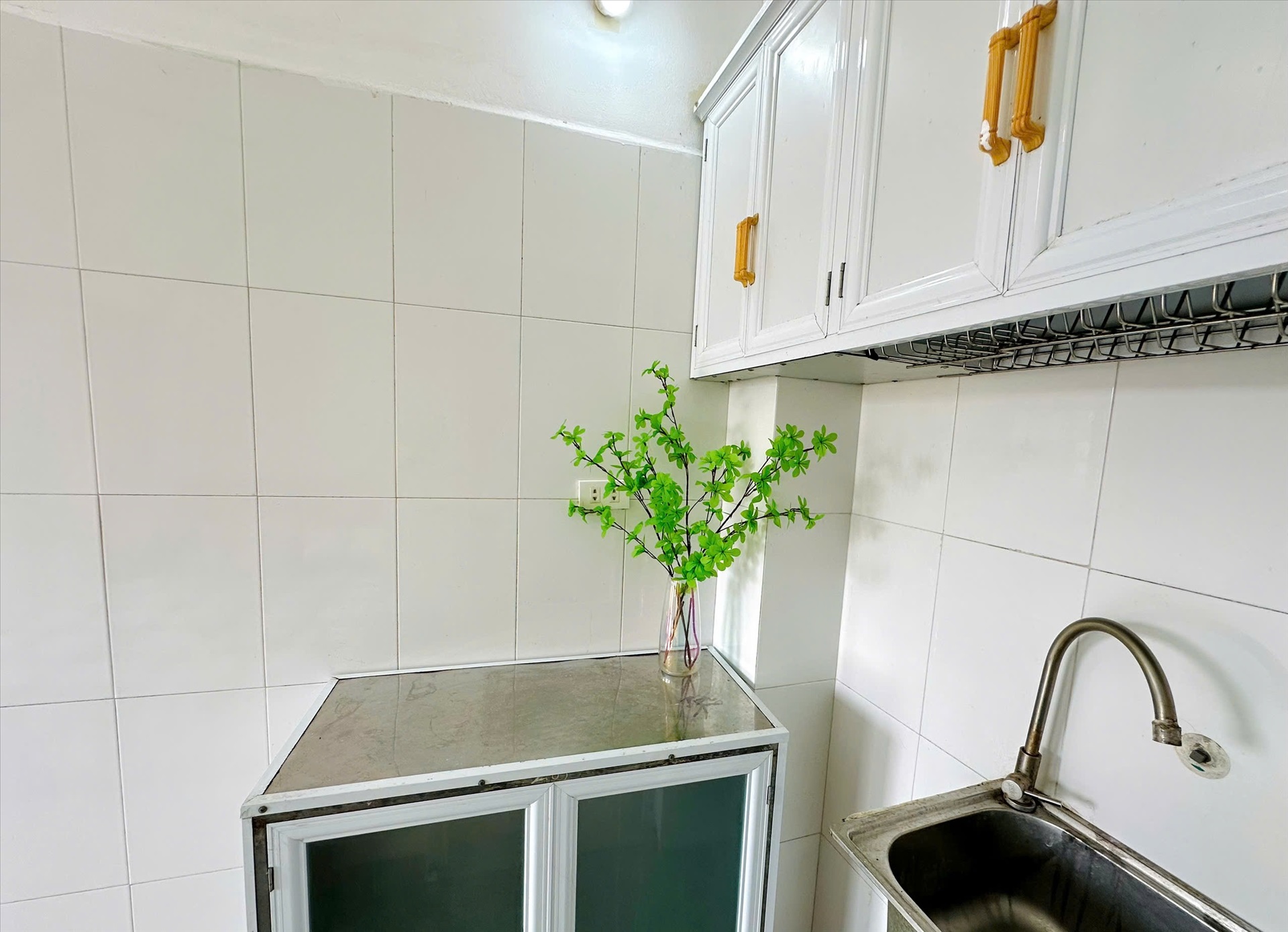 Phòng trọ Studio 20m2 tại TT House 1 Nguyễn Khánh Toàn - Cầu Giấy - Phòng bếp