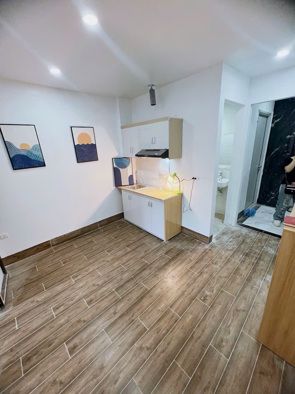 Phòng trọ 2 Phòng ngủ 35m2 tại DH Home 2 Mễ Trì Hạ - Nam Từ Liêm - Phòng bếp