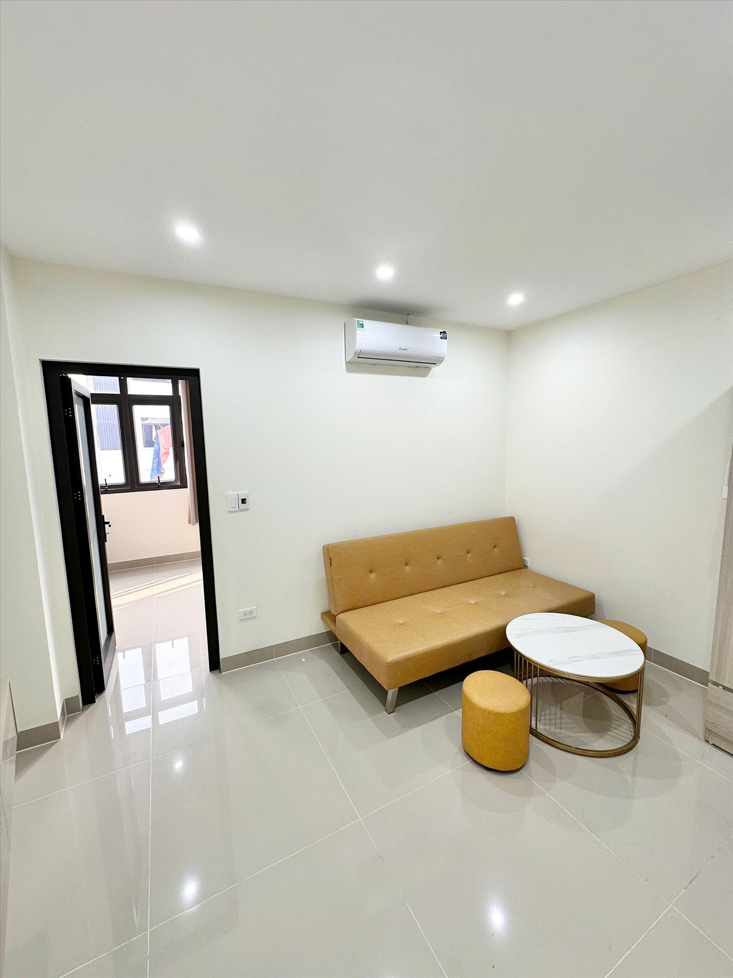 Phòng trọ 1 Phòng ngủ 50m2 tại GENZ Home 1 Mỹ Đình - Nam Từ Liêm - Phòng khách