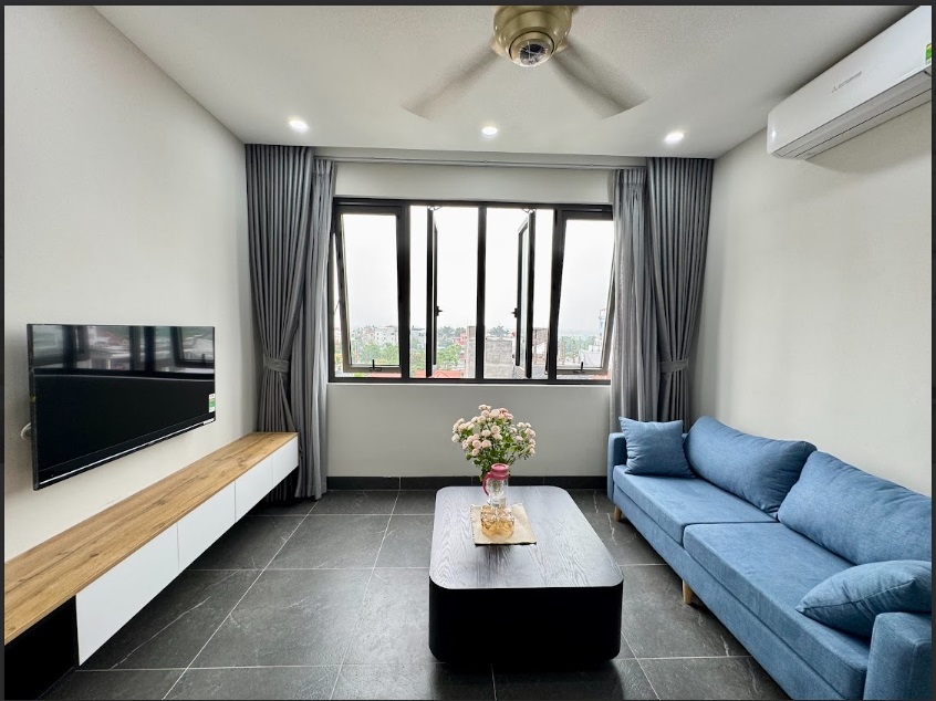 Phòng trọ Studio 40m2 tại HY Home An Dương Vương - Tây Hồ - Phòng khách