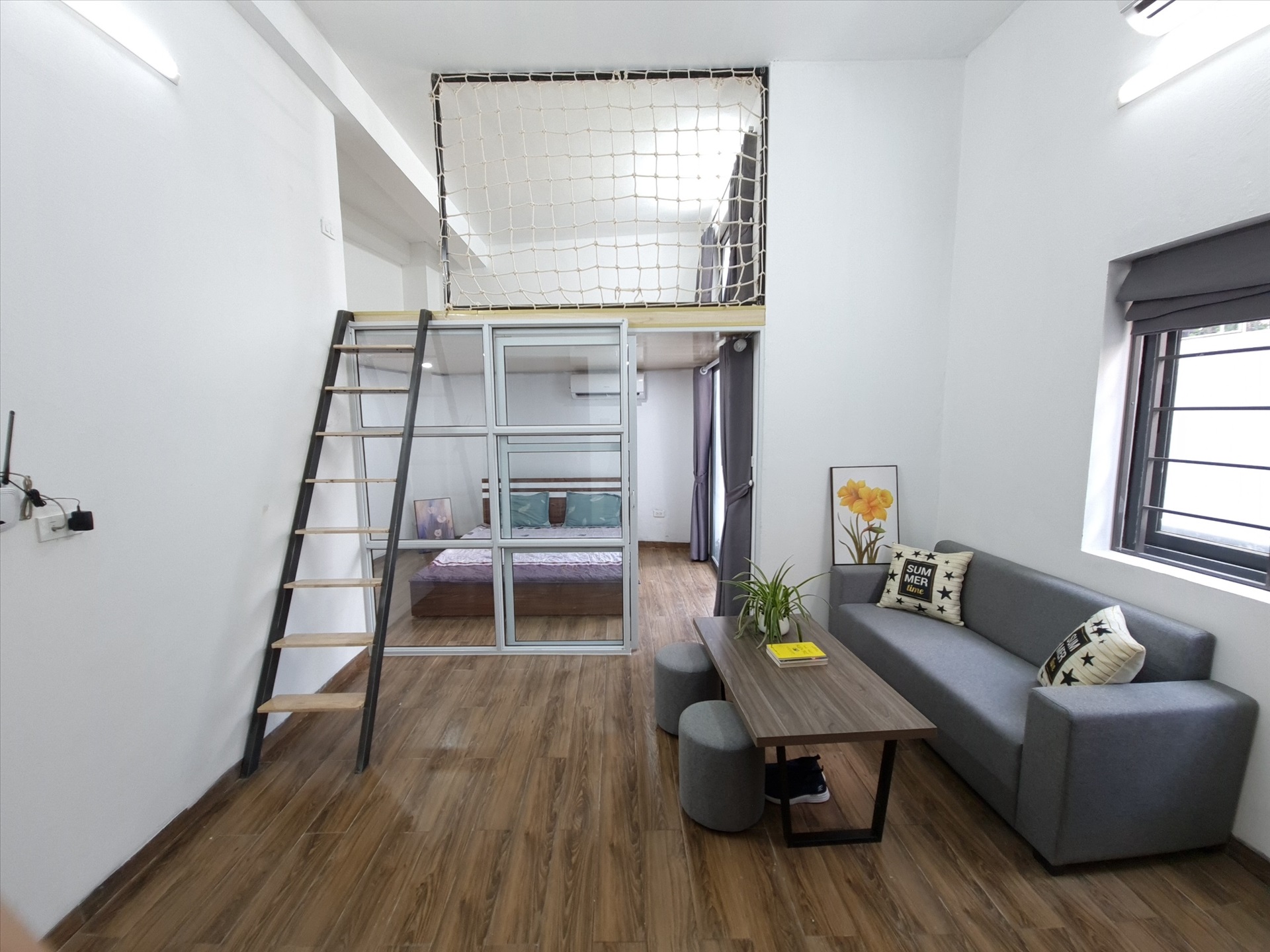 Phòng trọ 1 Phòng ngủ 33m2 tại Salahomes Vũ Tông Phan - Thanh Xuân - Phòng khách