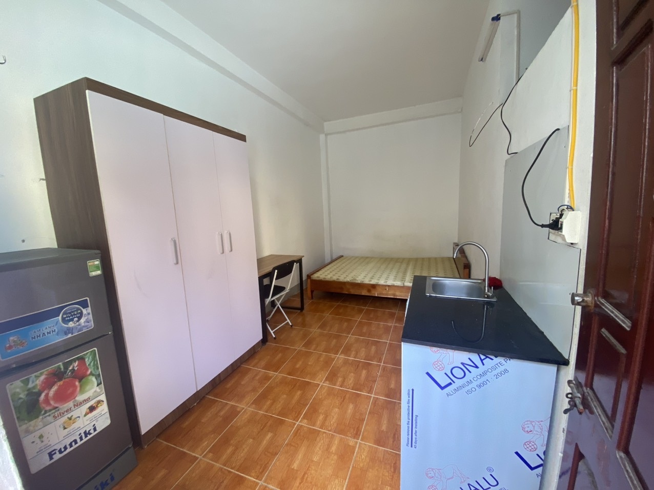 Phòng trọ Studio 25m2 tại AT Home Đỗ Đức Dục - Nam Từ Liêm - Phòng ngủ