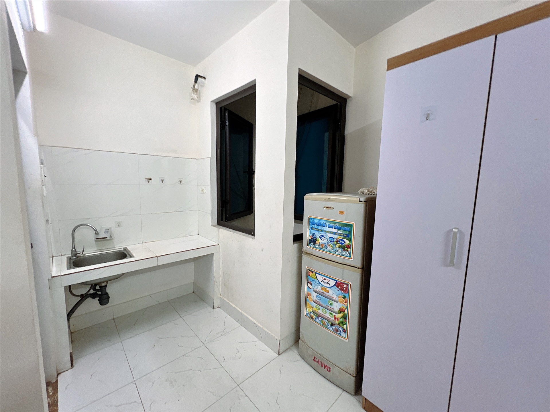 Phòng trọ Studio 25m2 tại AT Home Trần Duy Hưng - Cầu Giấy - Phòng bếp