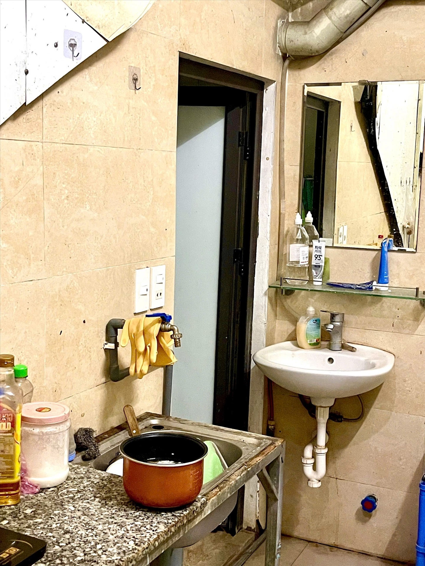 Phòng trọ 1 Phòng ngủ 25m2 tại AT Home Xuân Đỉnh - Bắc Từ Liêm - Phòng tắm