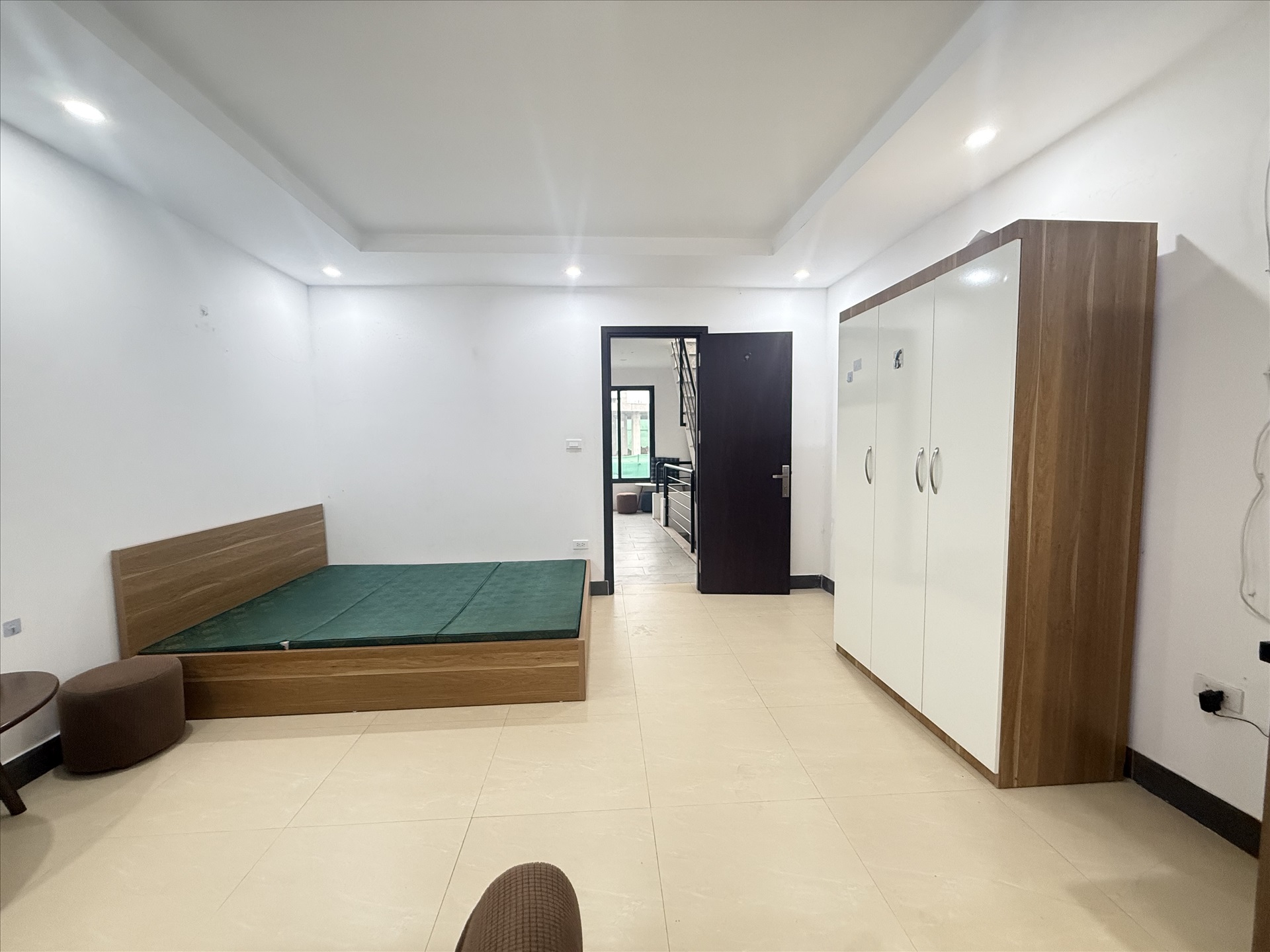 Phòng trọ Studio 30m2 tại AT Home Giang Văn Minh - Ba Đình - Phòng ngủ