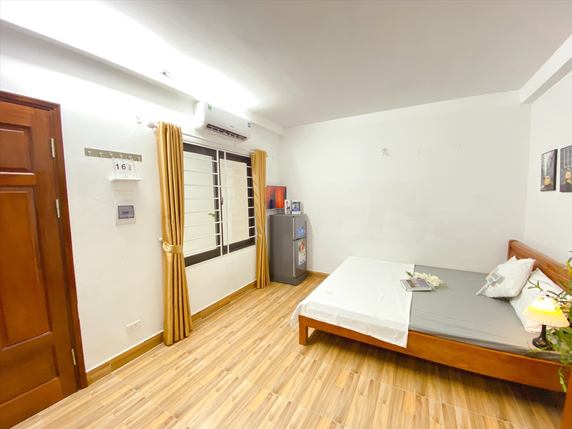 Phòng trọ Studio 25m2 tại Suha Home Khương Đình - Thanh Xuân - Phòng ngủ