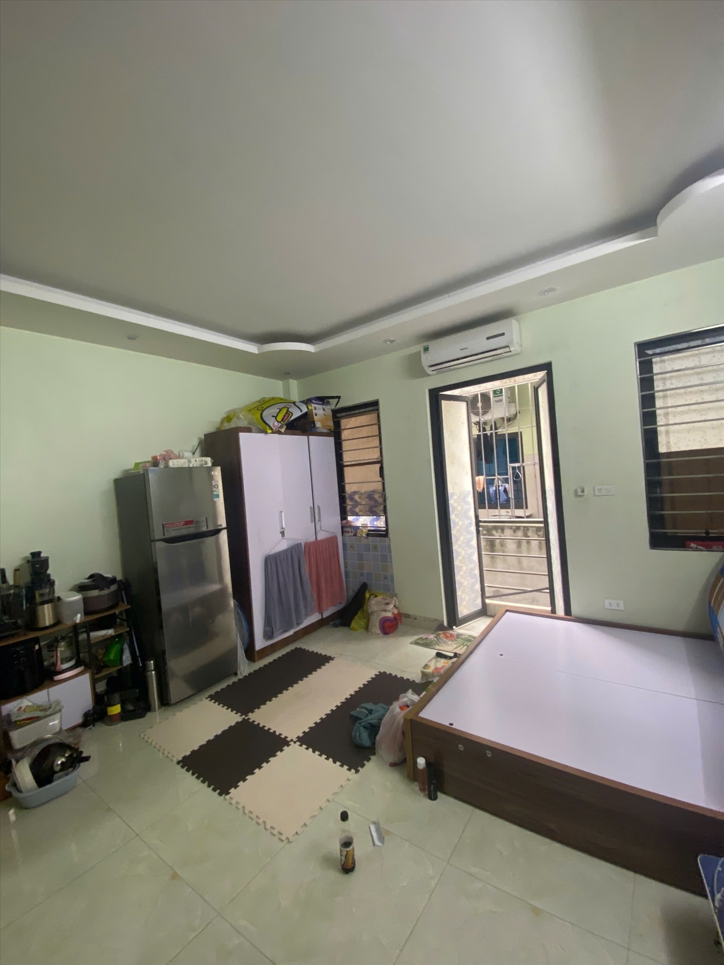 Phòng trọ Studio 30m2 tại CT House Hàm Nghi - Nam Từ Liêm - Phòng ngủ