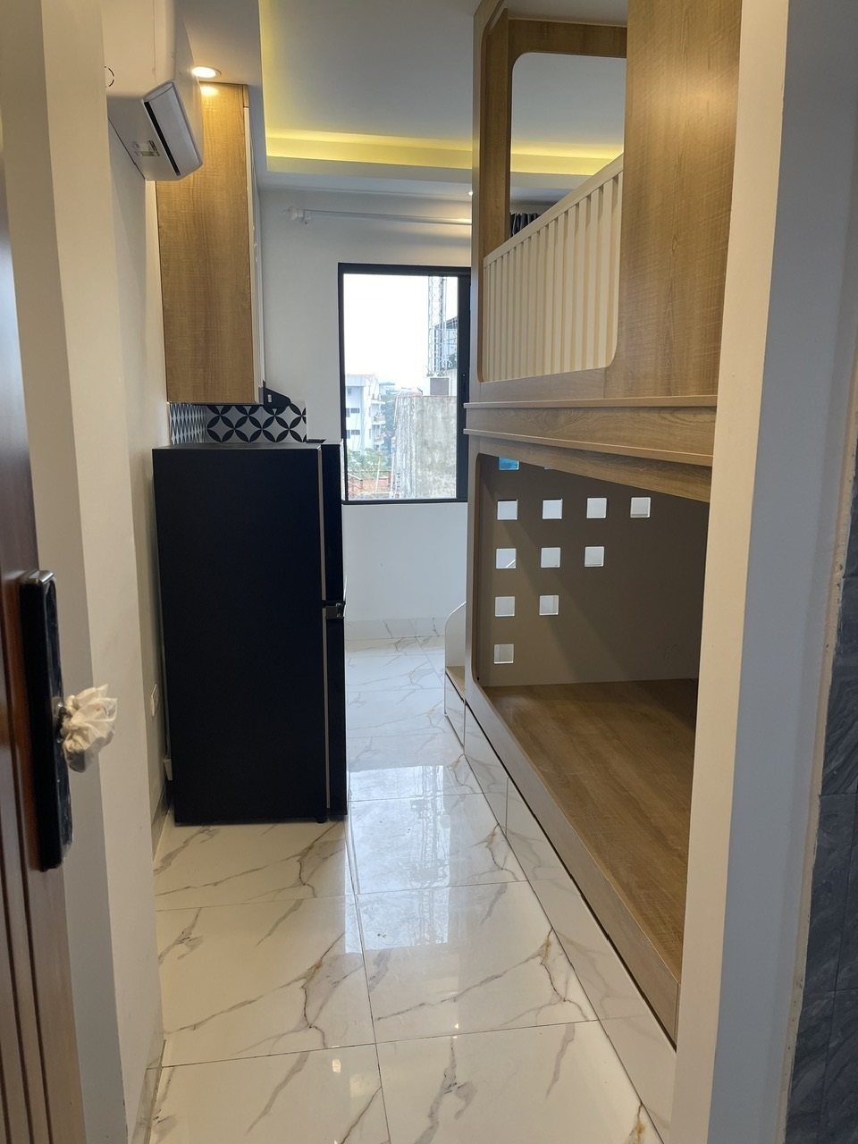 Phòng trọ Studio 25m2 tại Sunny Apartment Khương Đình - Thanh Xuân - Phòng ngủ
