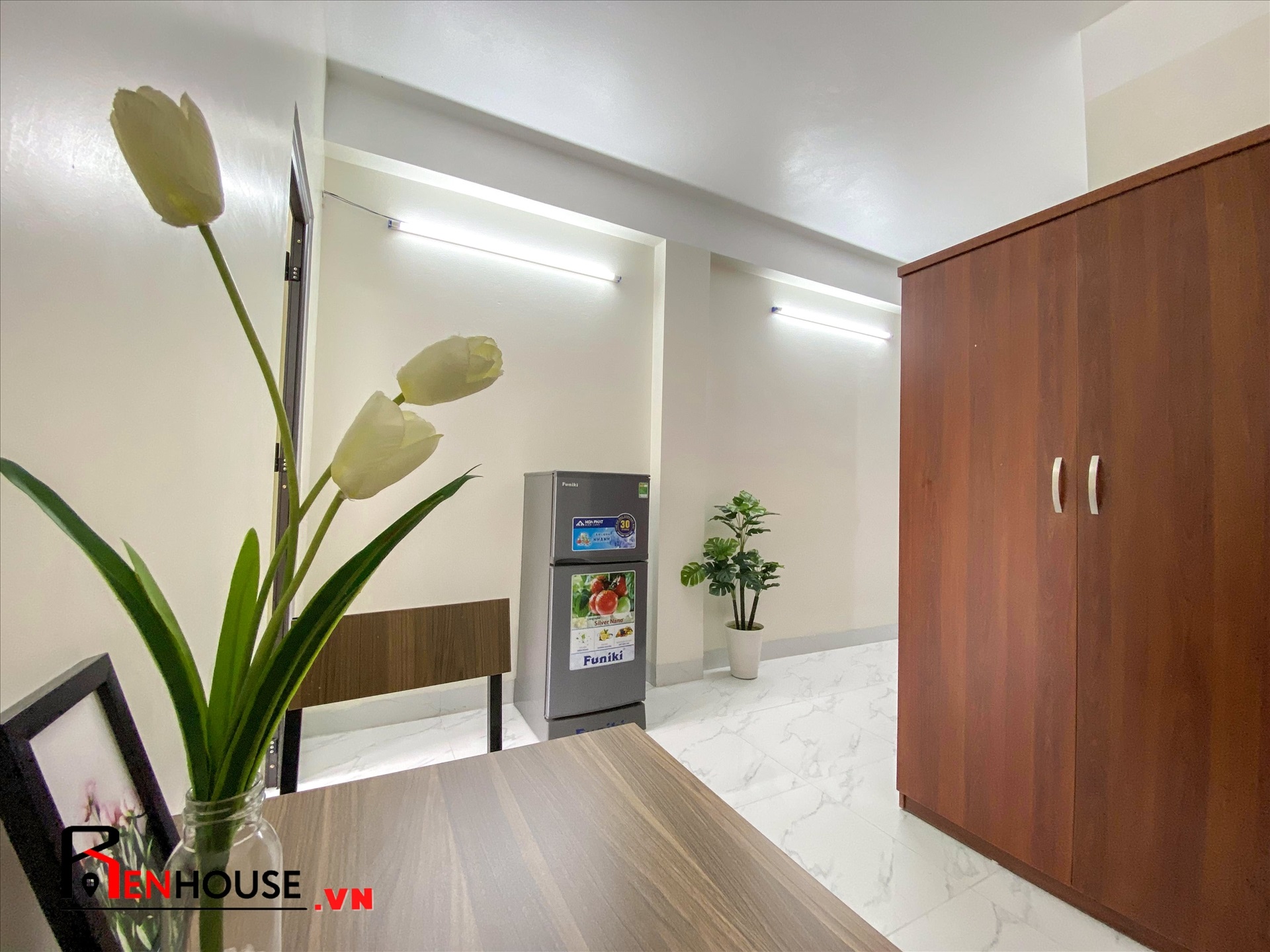 Phòng trọ 1 Phòng ngủ 36m2 tại RenHouse 2 Mỹ Đình - Nam Từ Liêm - Phòng bếp