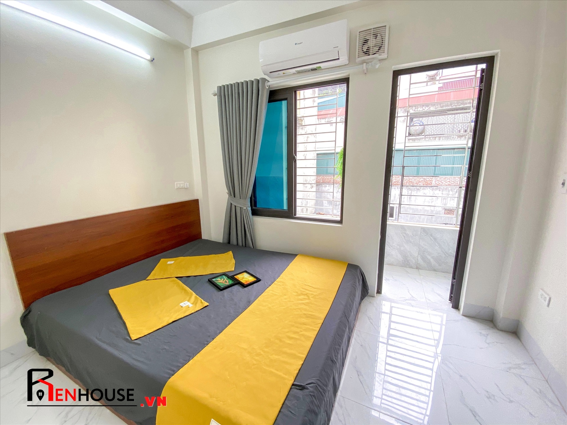 Phòng trọ 1 Phòng ngủ 36m2 tại RenHouse 2 Mỹ Đình - Nam Từ Liêm - Phòng ngủ