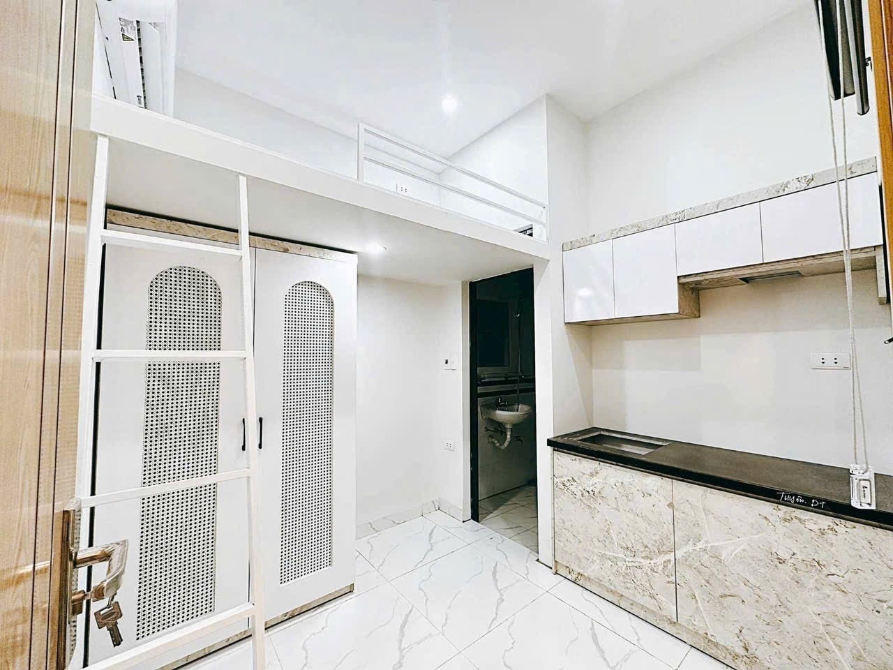 Phòng trọ Duplex 25m2 tại LM Land Cầu Giấy - Cầu Giấy - Phòng bếp