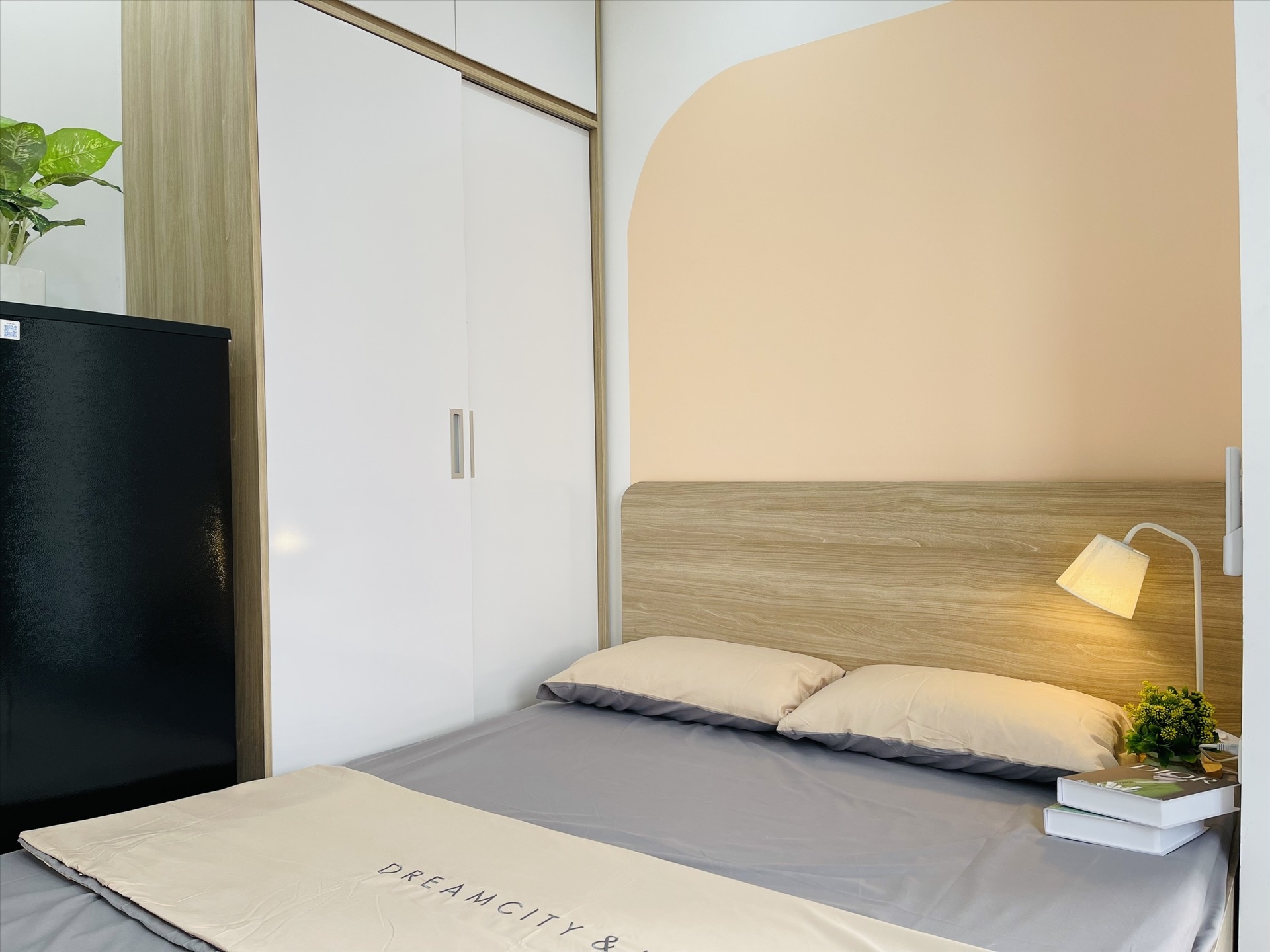 Phòng trọ Studio 20m2 tại Trường Thịnh Home Trường Chinh - Đống Đa - Phòng ngủ