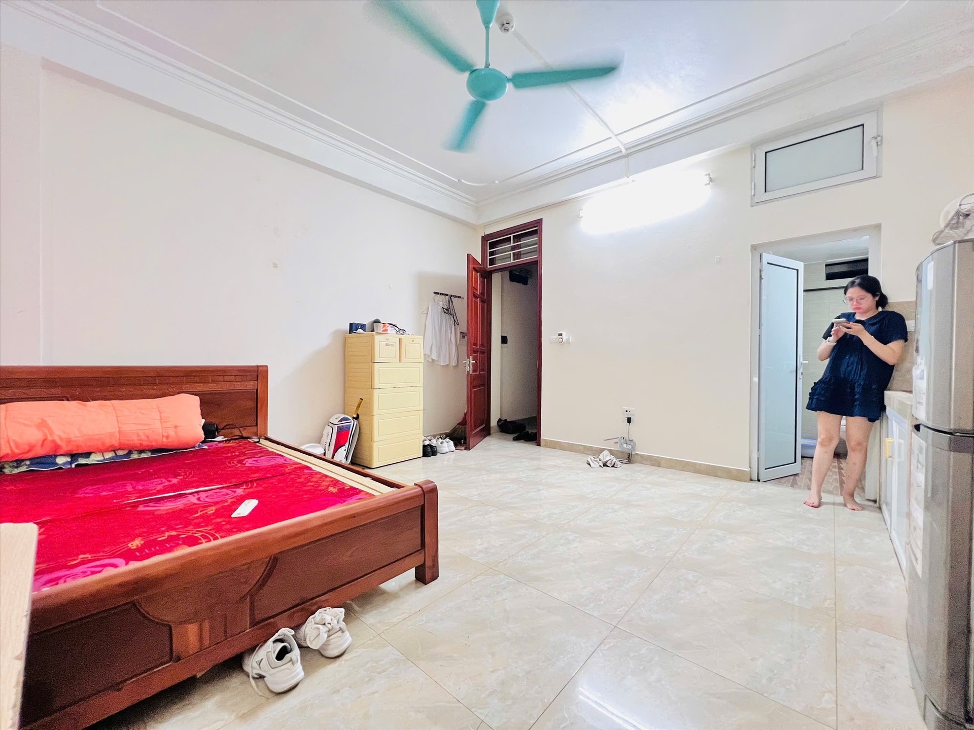 Phòng trọ 1 Phòng ngủ 30m2 tại TA Home Trần Điền - Thanh Xuân - Phòng ngủ