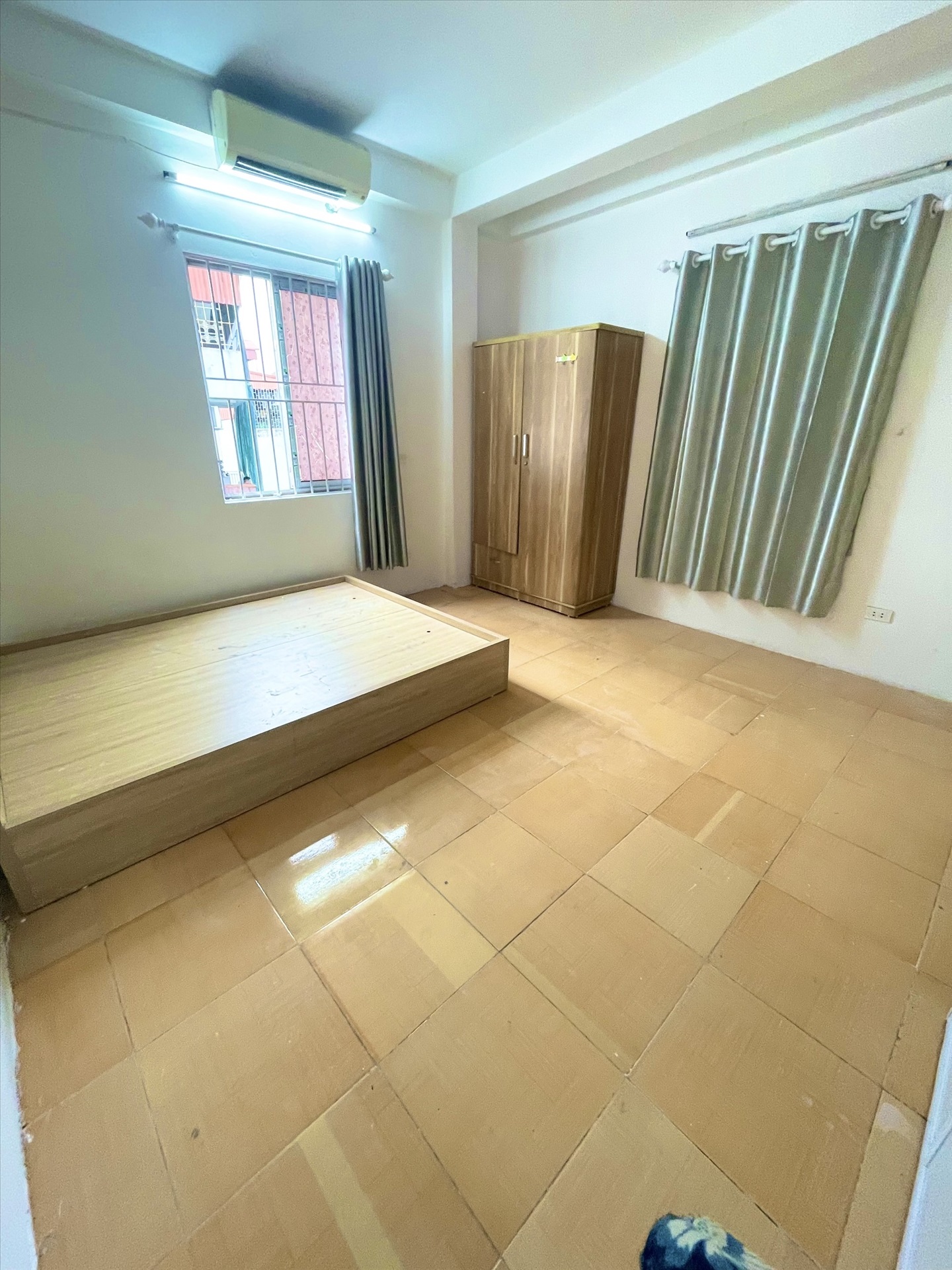 Phòng trọ Studio 28m2 tại TA Home Định Công - Hoàng Mai - Phòng ngủ