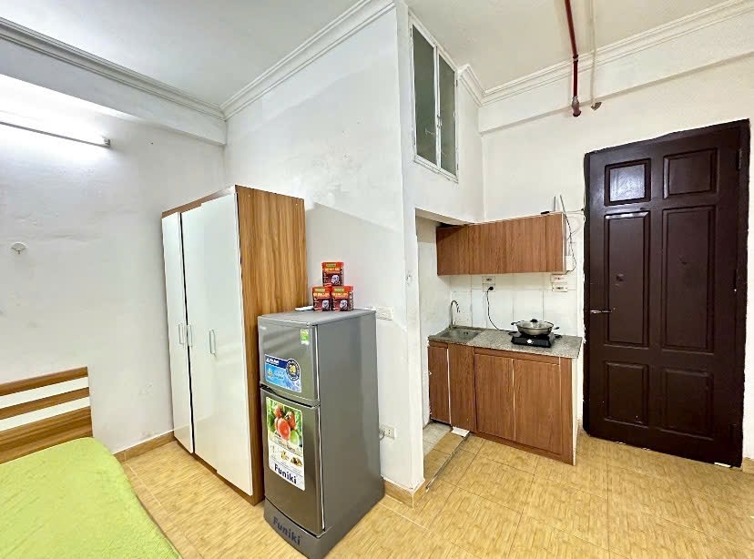 Phòng trọ Studio 25m2 tại 4PS Housing 2 Pháo Đài Láng - Đống Đa - Phòng bếp