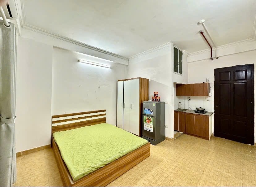 Phòng trọ Studio 25m2 tại 4PS Housing 2 Pháo Đài Láng - Đống Đa - Phòng ngủ