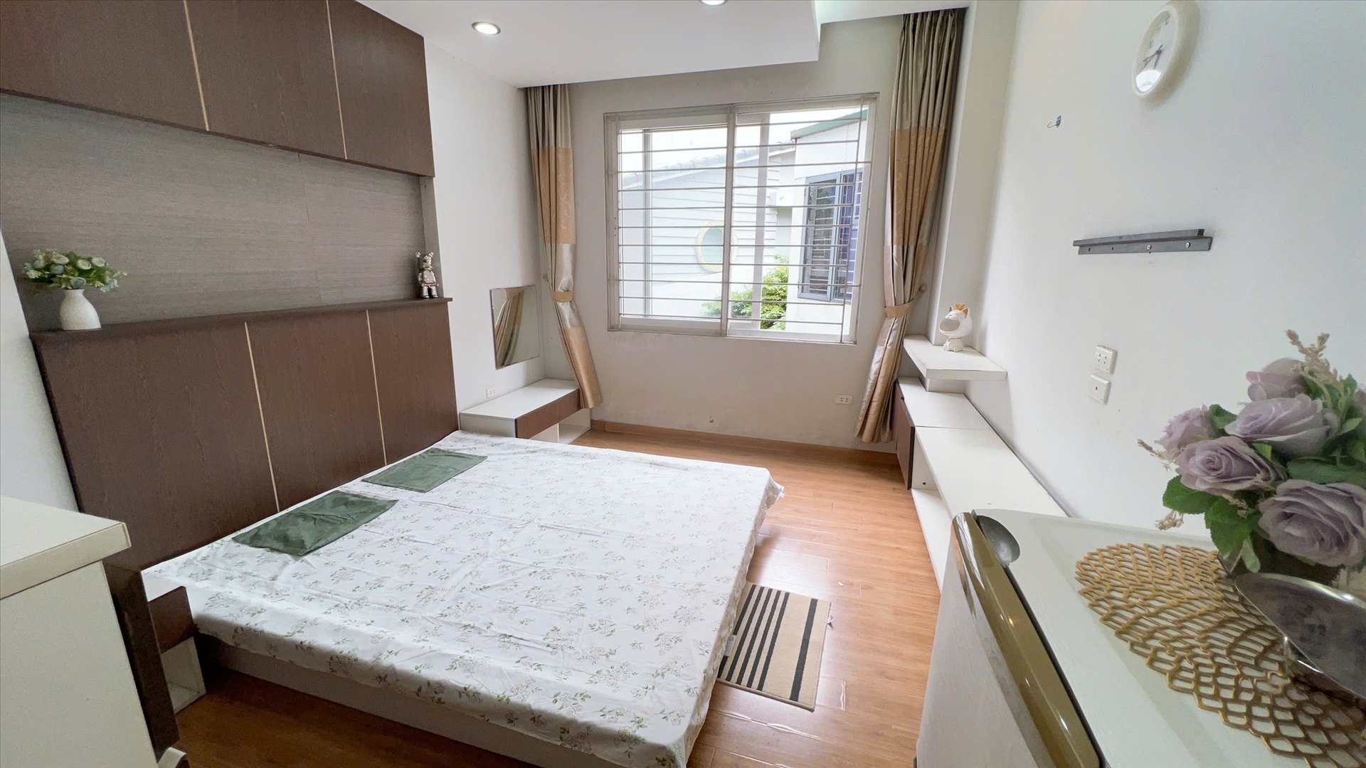 Phòng trọ Studio 25m2 tại QHOME Hạ Đình - Thanh Xuân - Phòng ngủ