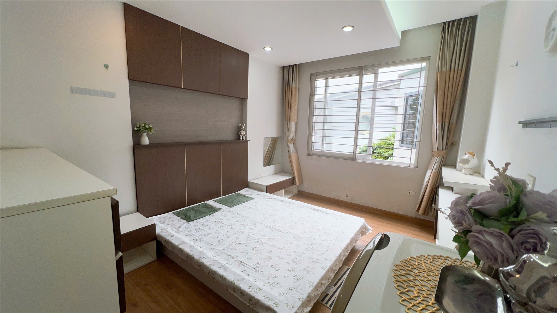 Phòng trọ Studio 25m2 tại QHOME Hạ Đình - Thanh Xuân - Phòng ngủ