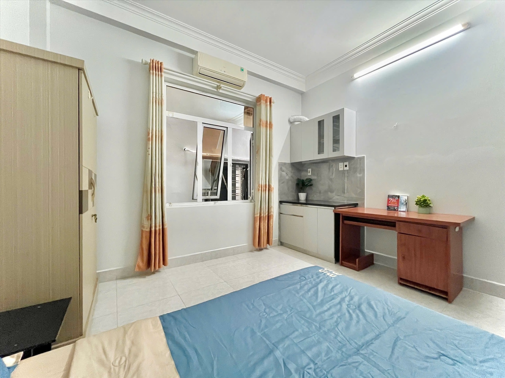 Phòng trọ Studio 35m2 tại Timehouse 3 Phú Mỹ - Nam Từ Liêm - Phòng ngủ