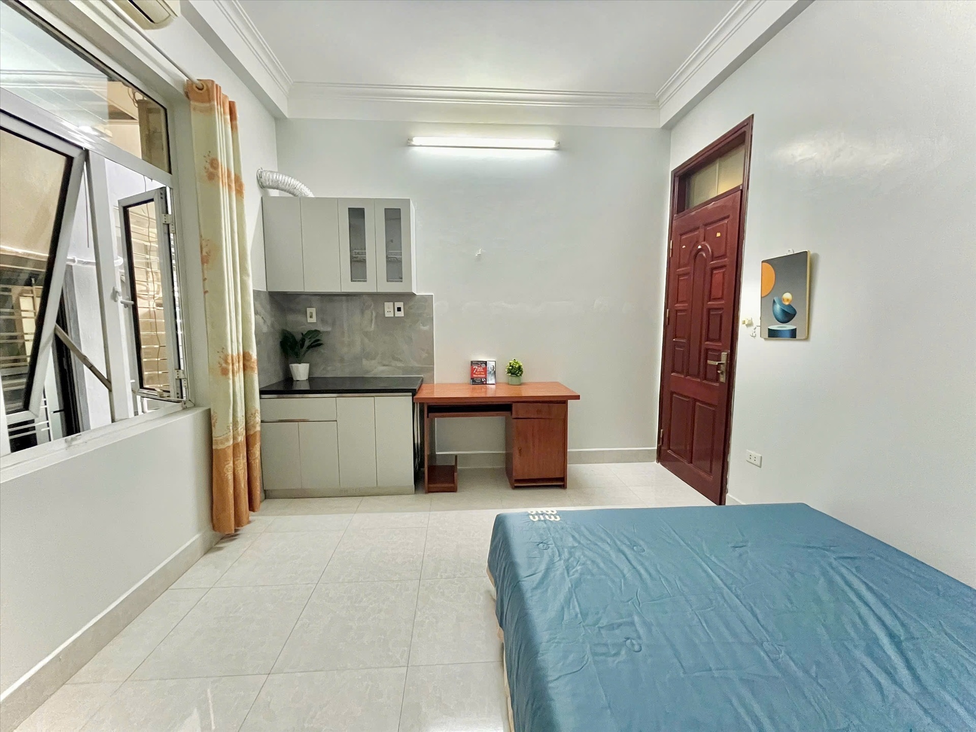 Phòng trọ Studio 35m2 tại Timehouse 3 Phú Mỹ - Nam Từ Liêm - Phòng ngủ