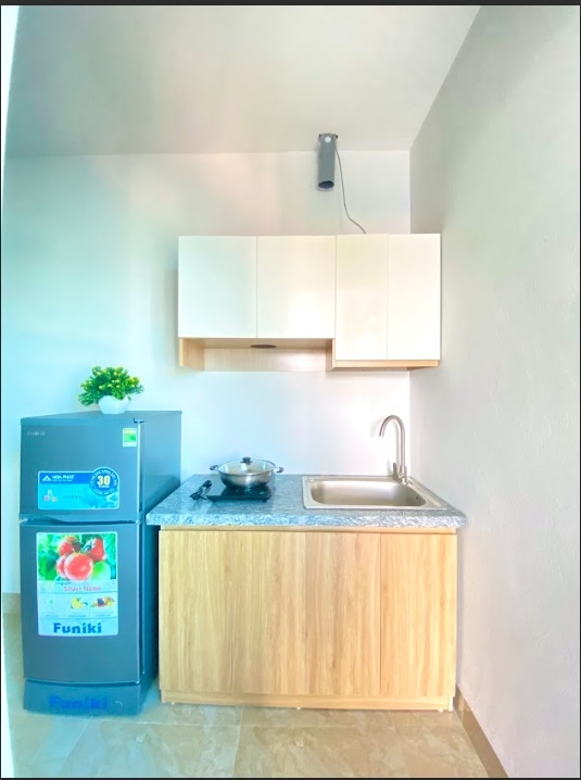 Phòng trọ 2 Phòng ngủ 50m2 tại 4PS Housing 1 Lạc Long Quân - Tây Hồ - Phòng bếp