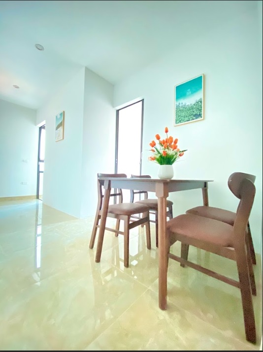 Phòng trọ 2 Phòng ngủ 50m2 tại 4PS Housing 1 Lạc Long Quân - Tây Hồ - Phòng khách