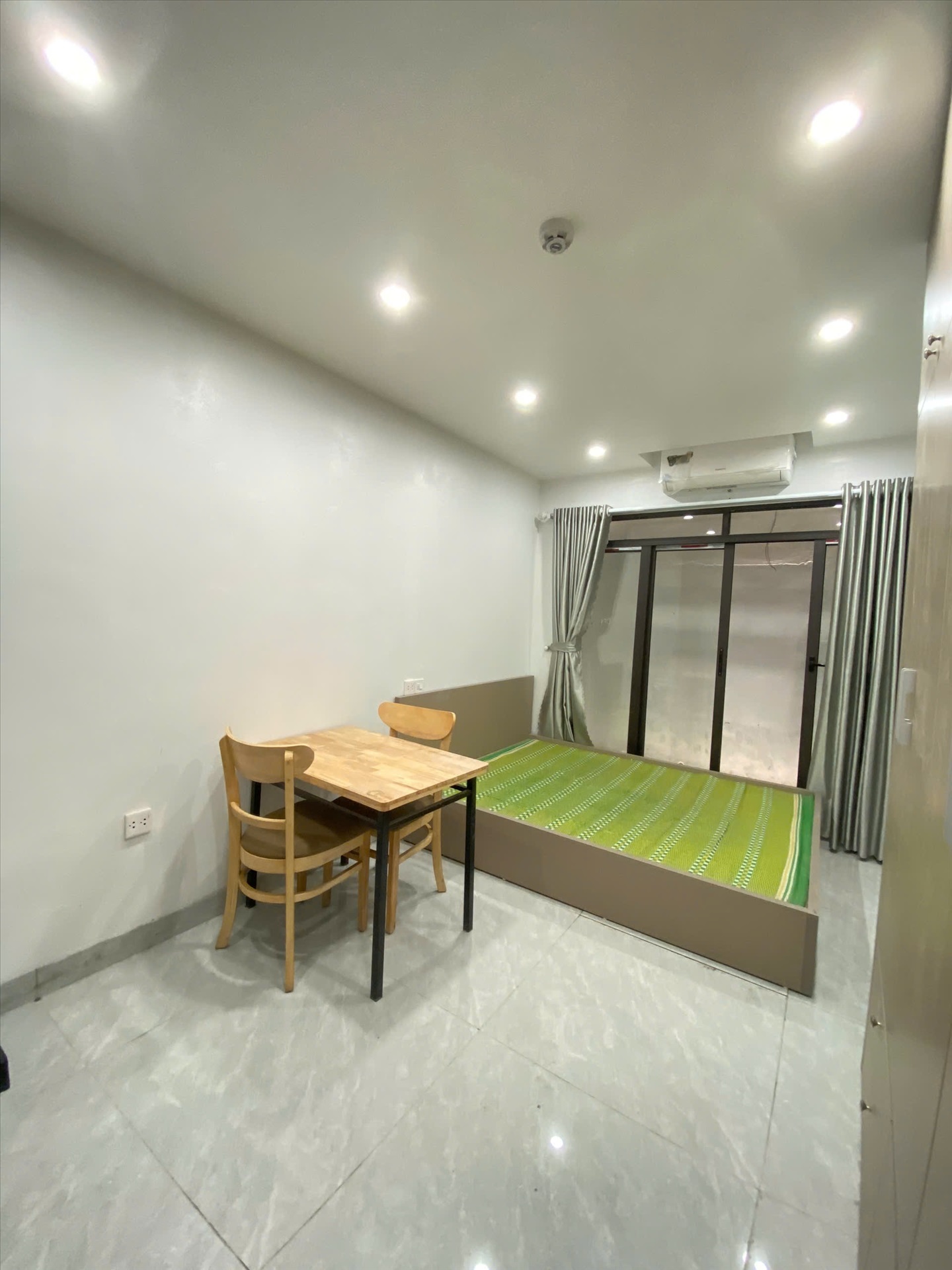 Phòng trọ Studio 28m2 tại 4PS Housing Đại La - Hai Bà Trưng - Phòng ngủ