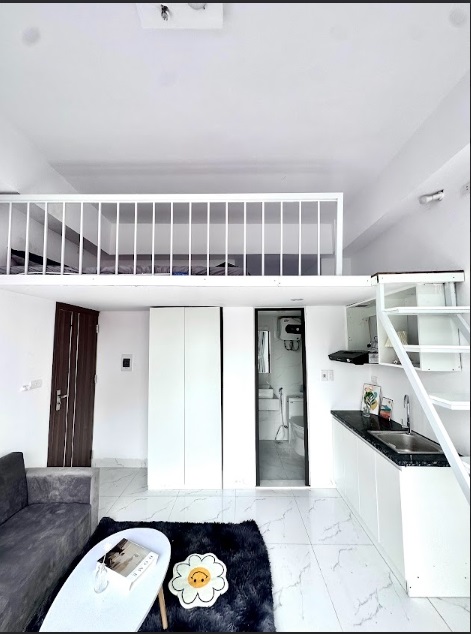 Phòng trọ Studio 25m2 tại DreamHouse 1 Mỹ Đình - Nam Từ Liêm - Phòng ngủ