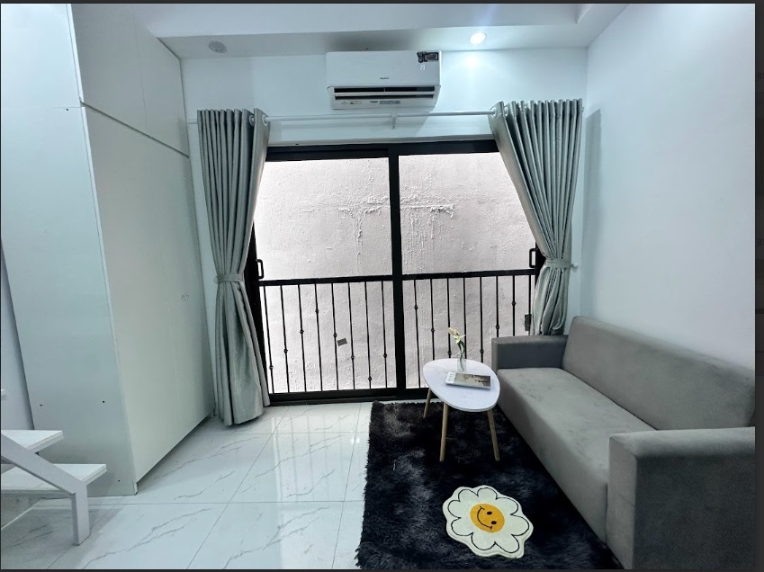 Phòng trọ Duplex 20m2 tại DreamHouse 1 Mỹ Đình - Nam Từ Liêm - Phòng khách