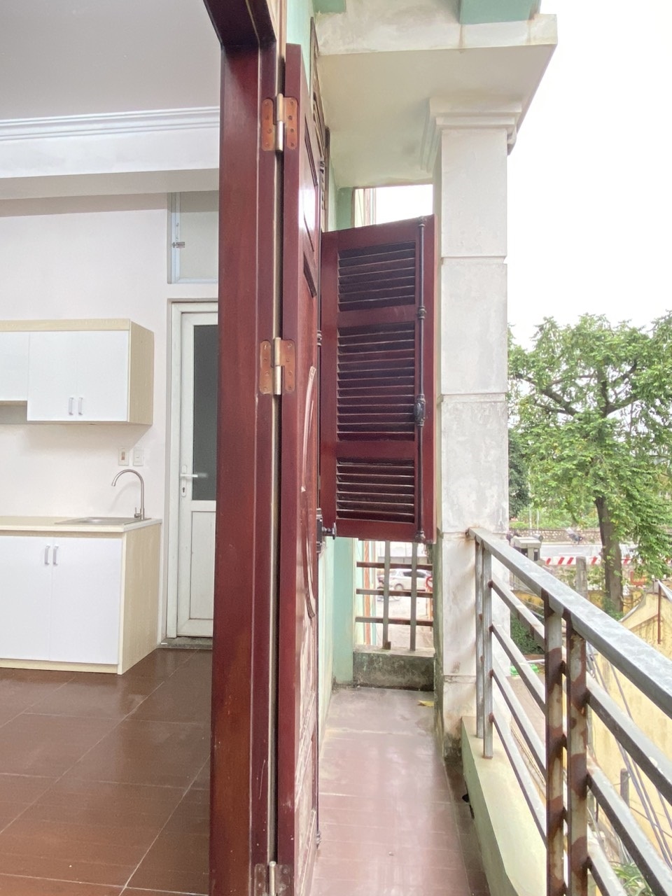 Phòng trọ Studio 23m2 tại 4PS Housing Đông Ngạc - Bắc Từ Liêm - Ban công