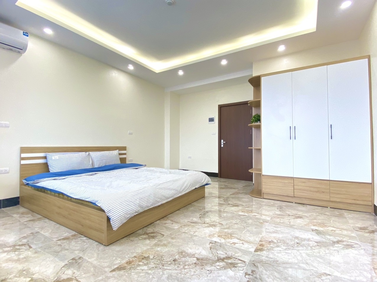 Phòng trọ Studio 30m2 tại 4PS Housing Bạch Đằng - Hai Bà Trưng - Phòng ngủ