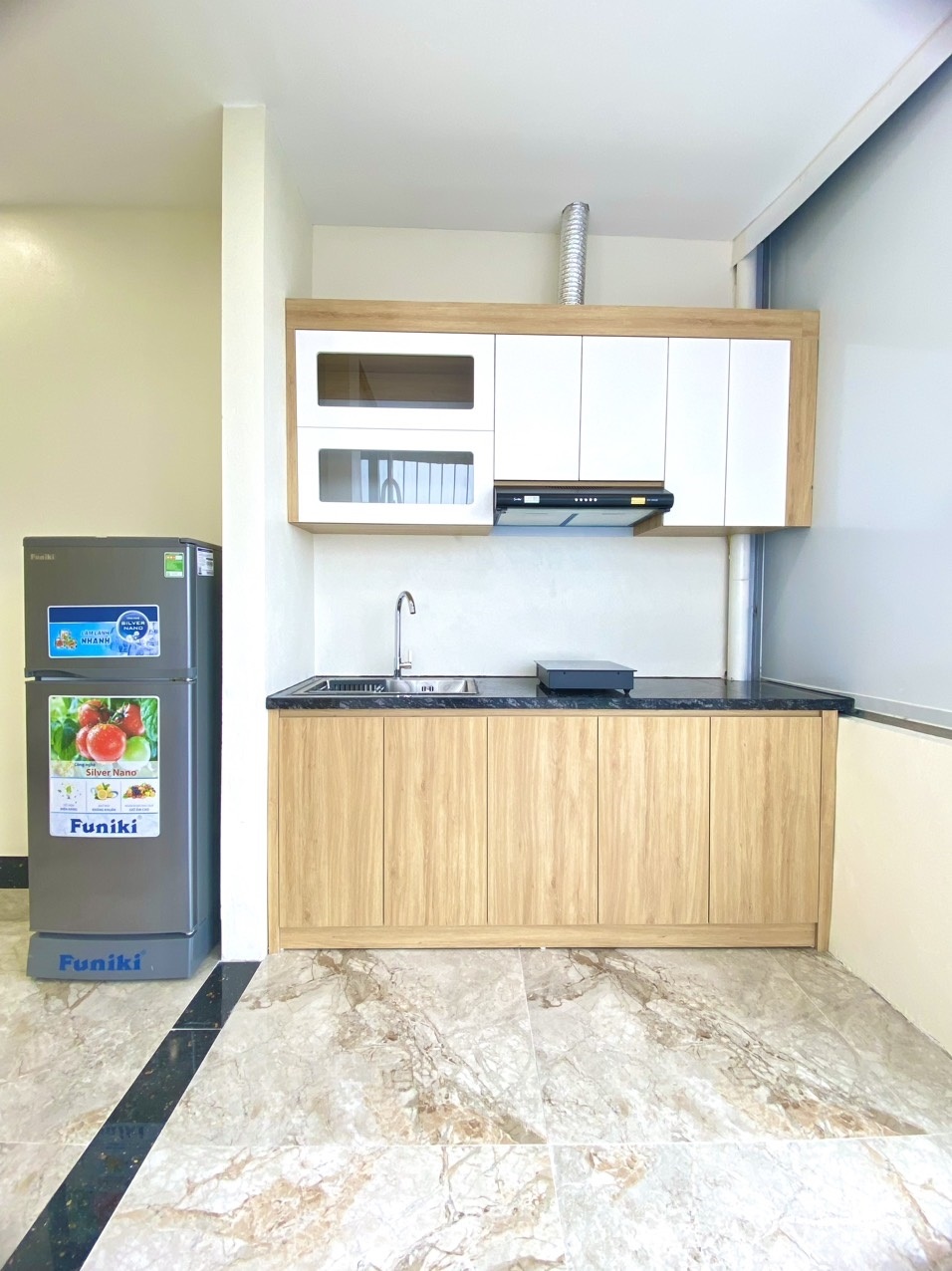 Phòng trọ Studio 30m2 tại 4PS Housing Bạch Đằng - Hai Bà Trưng - Phòng bếp