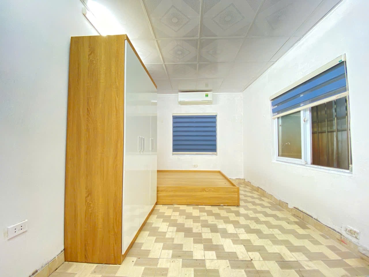 Phòng trọ Studio 18m2 tại 4PS Housing 3 Trần Khát Chân - Hai Bà Trưng - Phòng ngủ