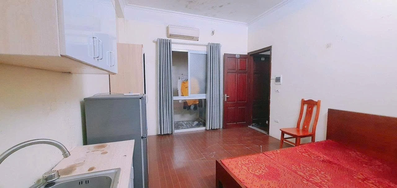 Phòng trọ Studio 20m2 tại 4PS Housing Đông Ngạc - Bắc Từ Liêm - Phòng ngủ