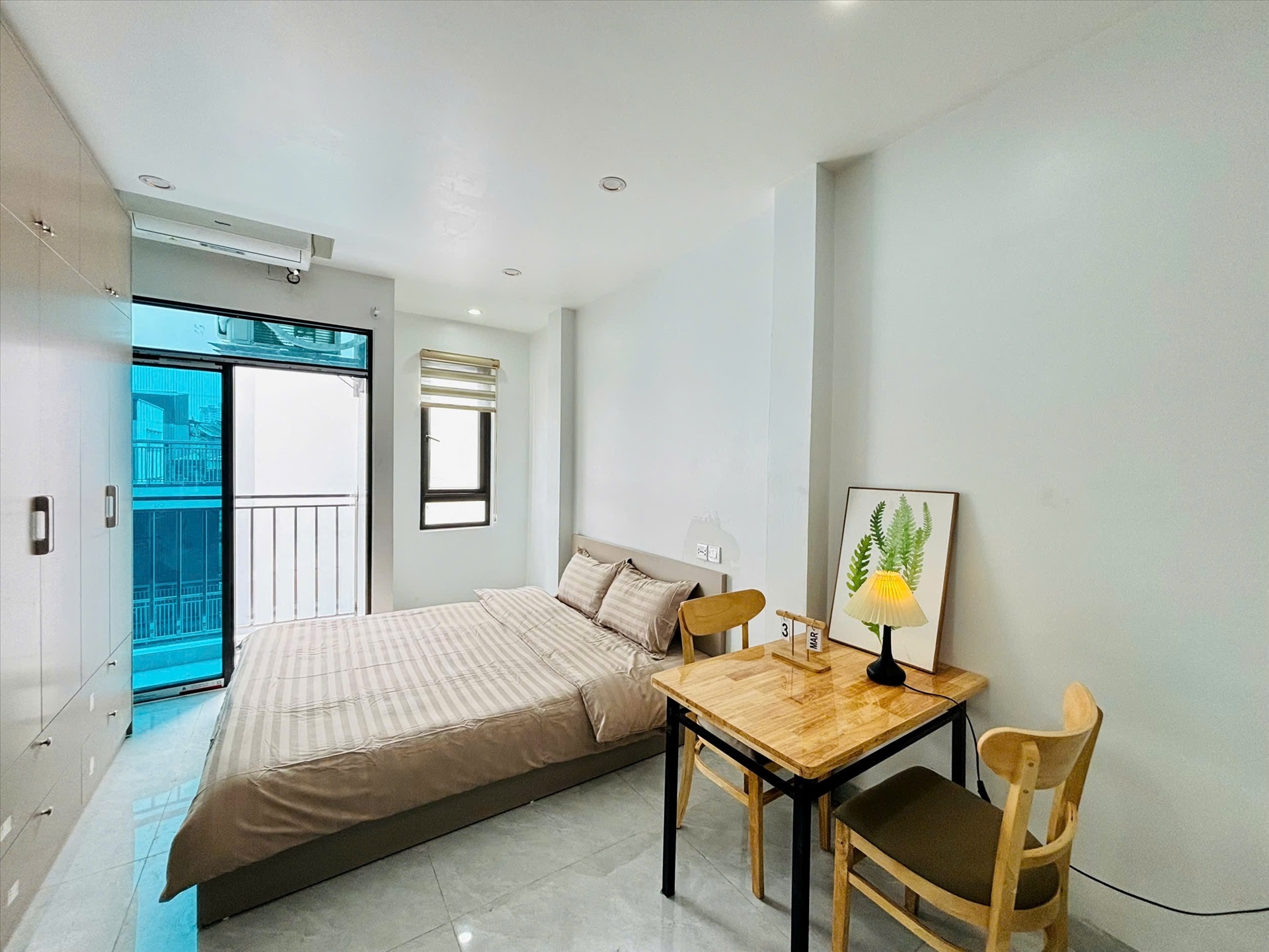 Phòng trọ Studio 35m2 tại 4PS Housing Đại La - Hai Bà Trưng - Phòng ngủ