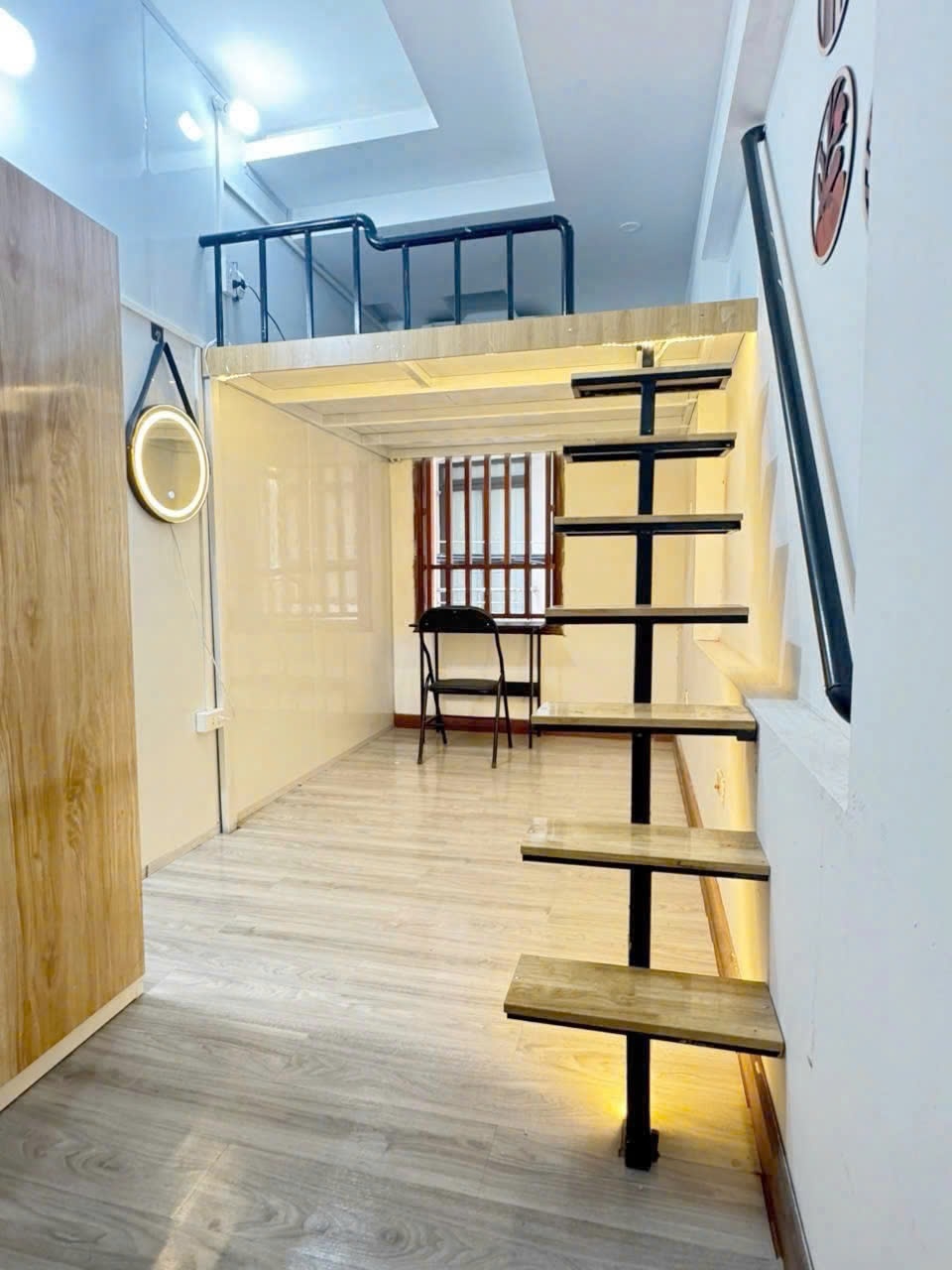 Phòng trọ Duplex 20m2 tại AVHome Đường Láng - Đống Đa - Phòng ngủ