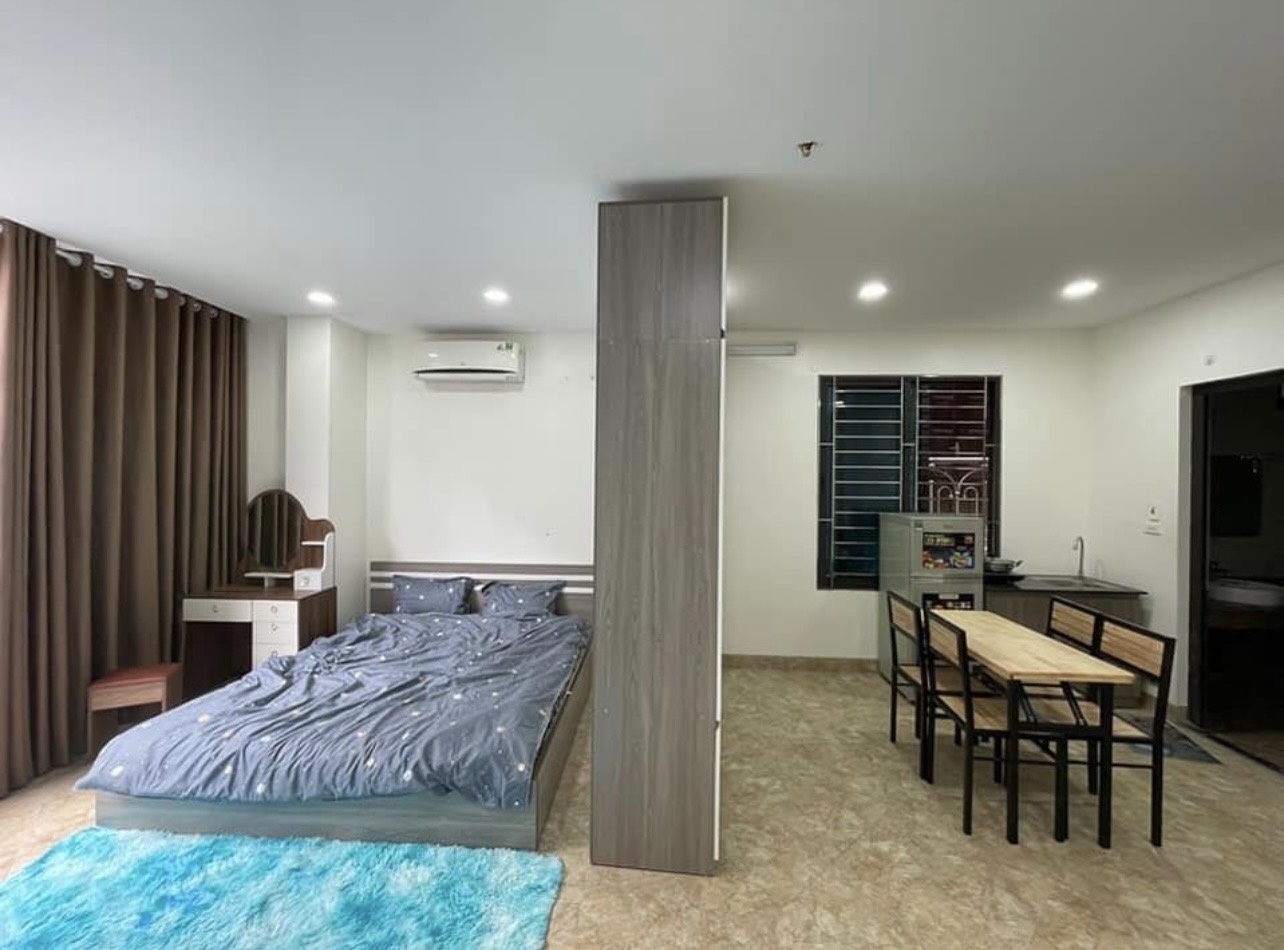 Phòng trọ Studio 35m2 tại TC Home Trần Quốc Vượng - Cầu Giấy - Phòng ngủ