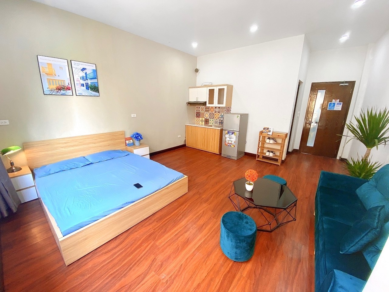 Phòng trọ Studio 35m2 tại Blue Homes Đốc Ngữ - Ba Đình - Phòng ngủ