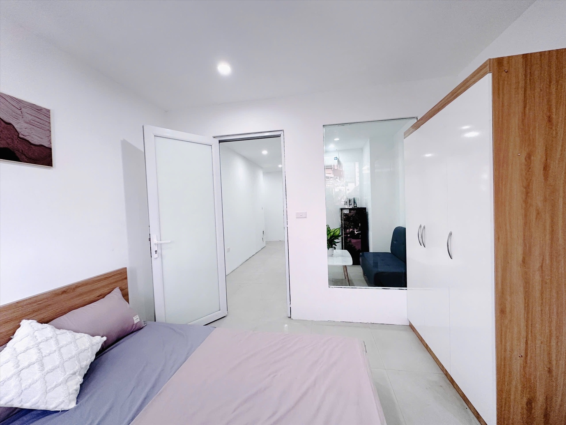 Phòng trọ 1 Phòng ngủ 40m2 tại Suha Home Nguyễn Văn Huyên - Cầu Giấy - Phòng ngủ