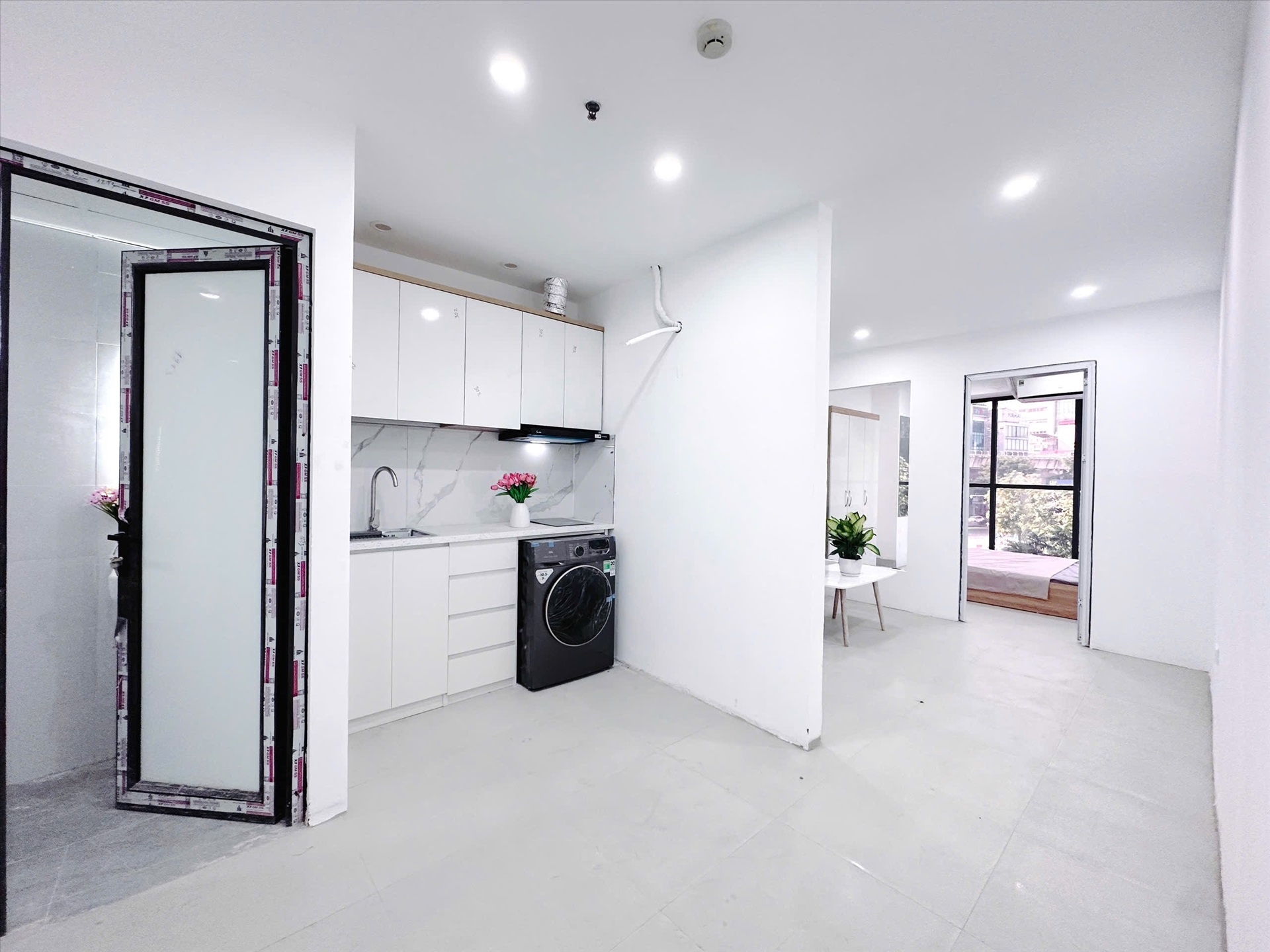 Phòng trọ 1 Phòng ngủ 40m2 tại Suha Home Nguyễn Văn Huyên - Cầu Giấy - Phòng bếp