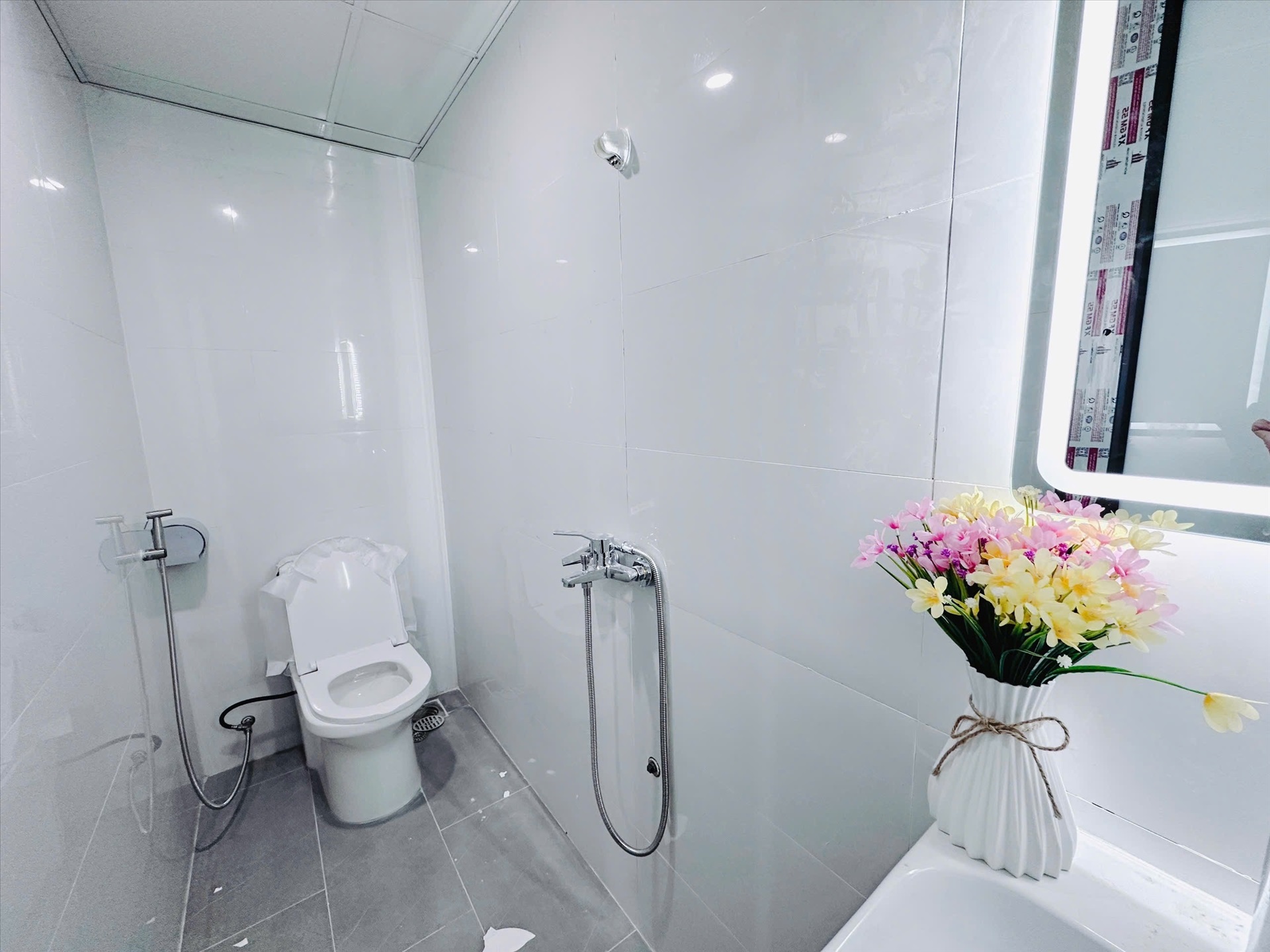 Phòng trọ 1 Phòng ngủ 40m2 tại Suha Home Nguyễn Văn Huyên - Cầu Giấy - Phòng tắm