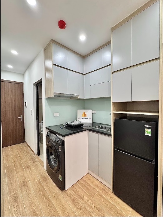 Phòng trọ Studio 20m2 tại Dream House Đường Bưởi - Ba Đình - Phòng bếp