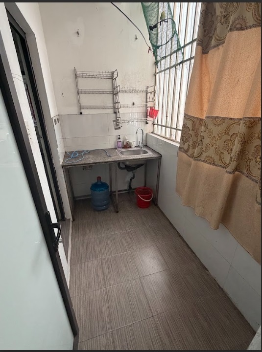 Phòng trọ Studio 25m2 tại DH Home Lê Quang Đạo - Nam Từ Liêm - Phòng bếp