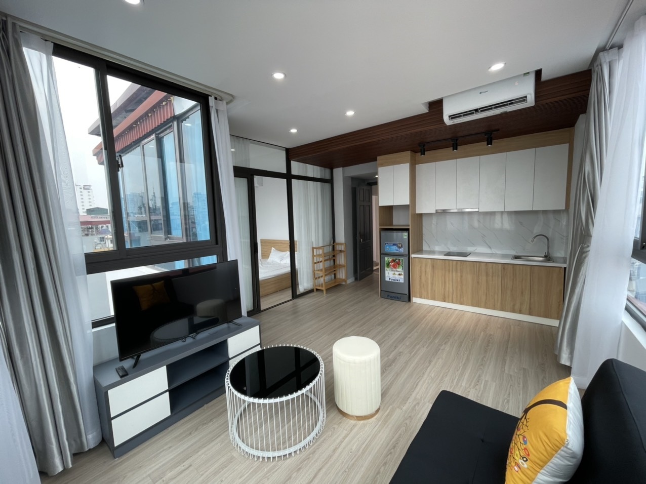 Phòng trọ 1 Phòng ngủ 50m2 tại Airstay Đội Cấn - Ba Đình - Phòng bếp