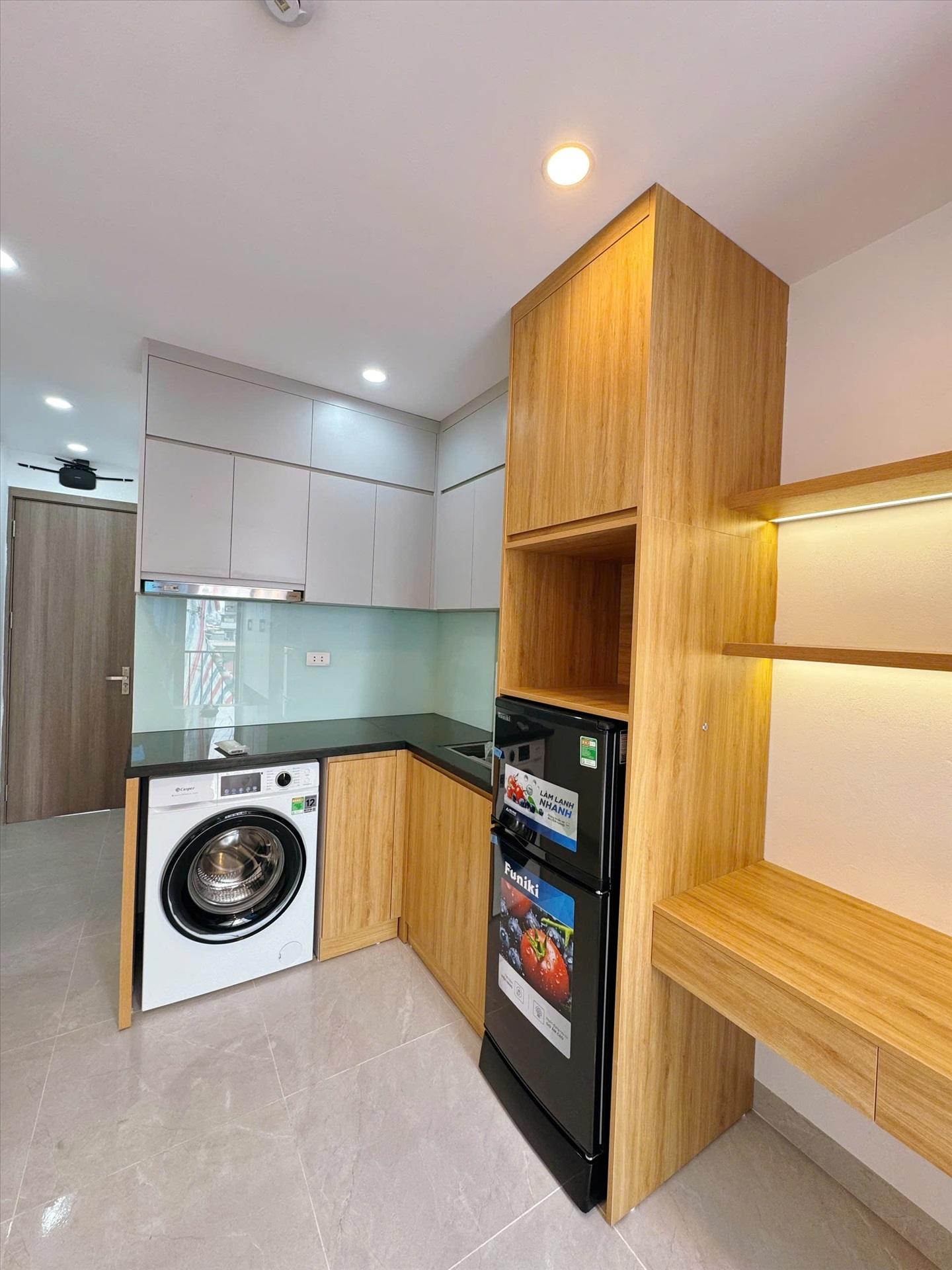 Phòng trọ Studio 20m2 tại Fiends Team 1 Bùi Xương Trạch - Thanh Xuân - Phòng bếp